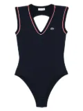 Lacoste open-back bodysuit - Blue