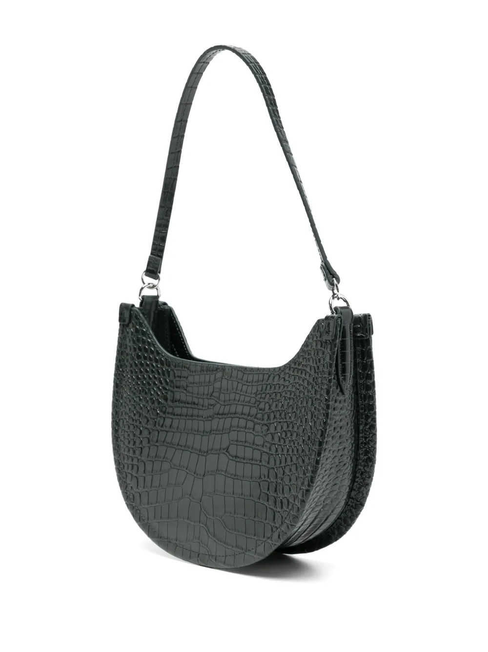 Lacoste Small Chantaco Half Moon Bag In Green