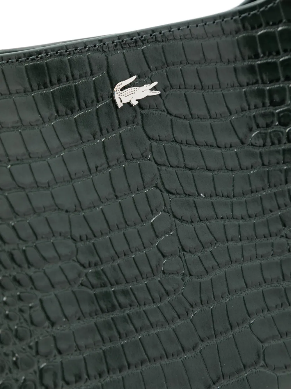 Lacoste Small Chantaco Half Moon Bag In Green
