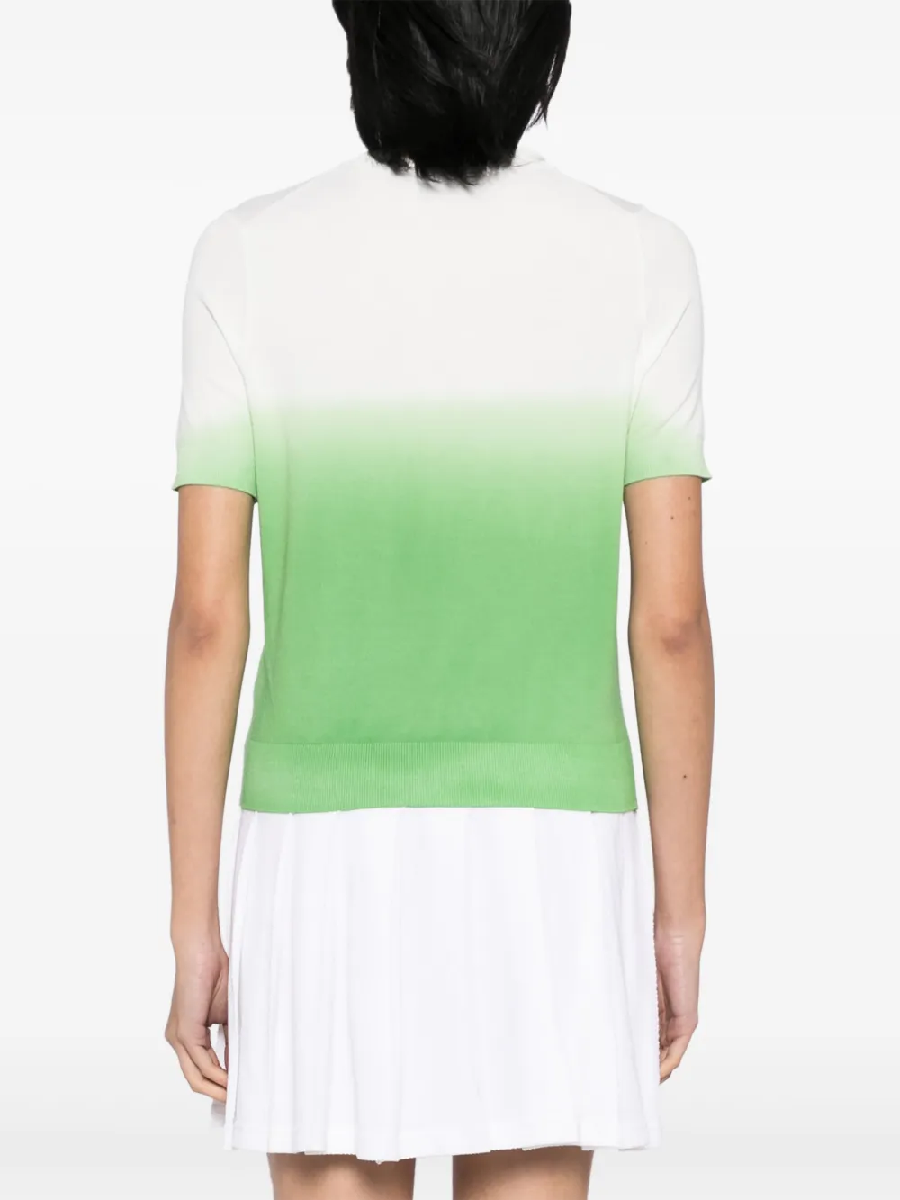 LACOSTE OMBRE-EFFECT SHORT-SLEEVES TOP