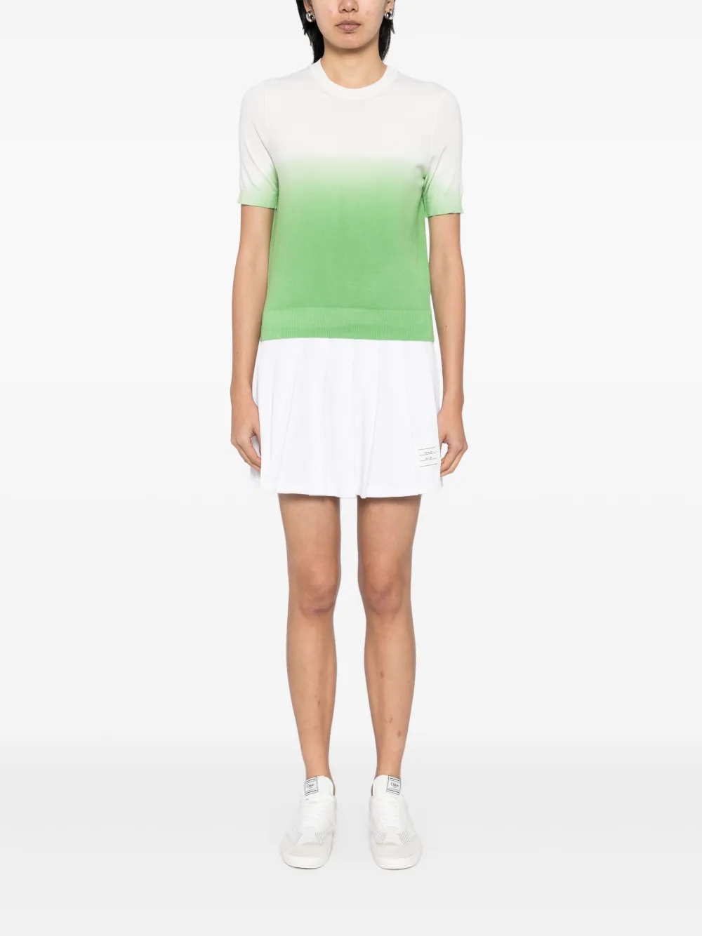 LACOSTE OMBRE-EFFECT SHORT-SLEEVES TOP