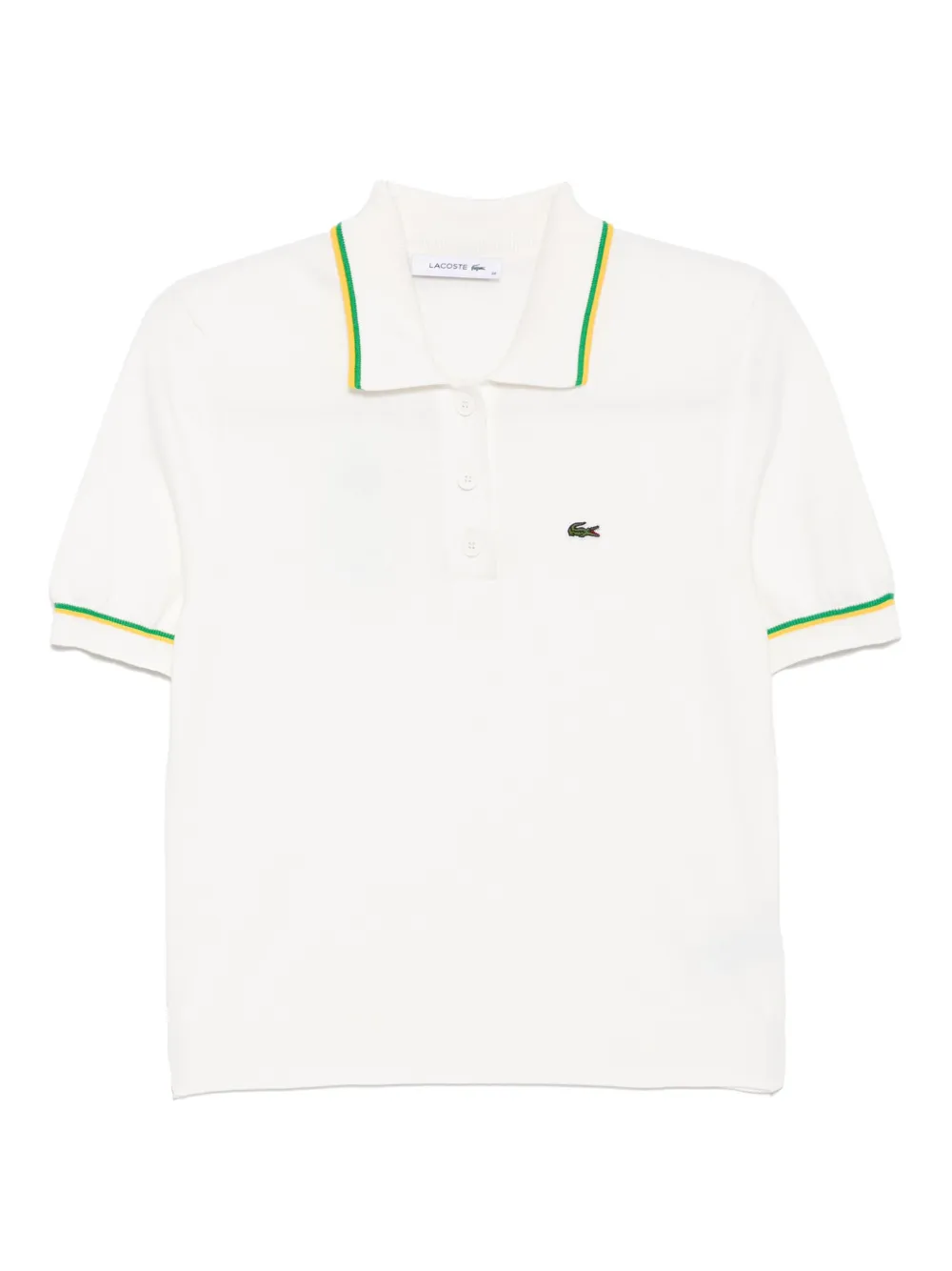 Cropped 3D Seamless Stretch polo shirt