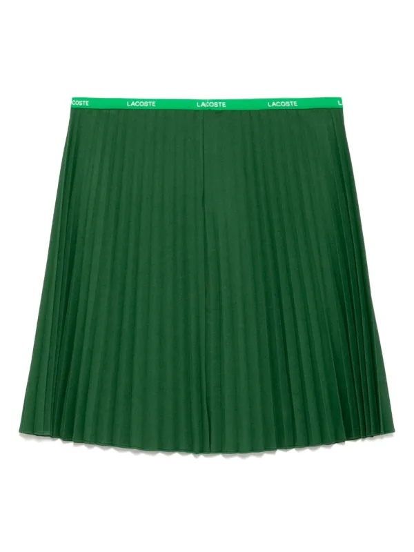 Lacoste Short Pleated Skirt Green FARFETCH IN