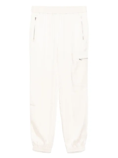 Lacoste fluid zipped pocket trousers