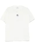 Lacoste signature-print T-shirt - White