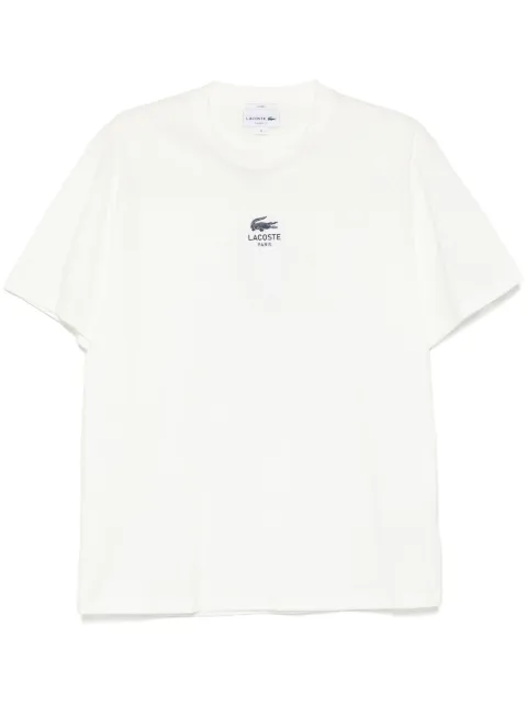 Lacoste signature-print T-shirt