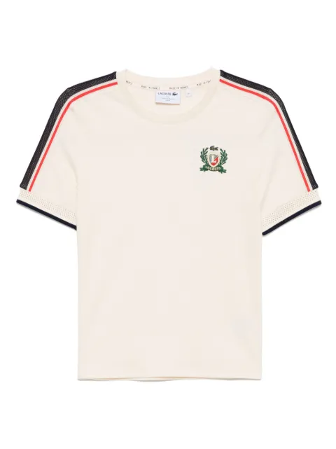 Lacoste textured piqué T-shirt