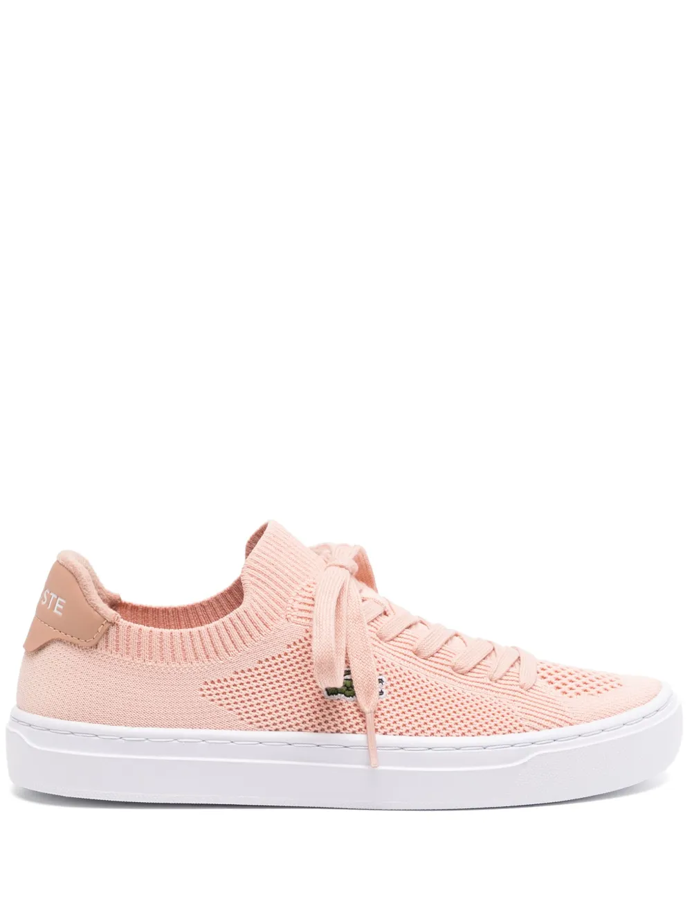 Lacoste La Piquée 2.0 leren sneakers Roze