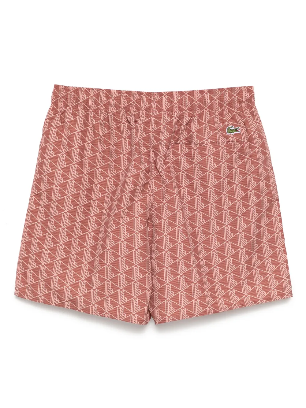 Lacoste traje de baño midi con monograma | Image 2