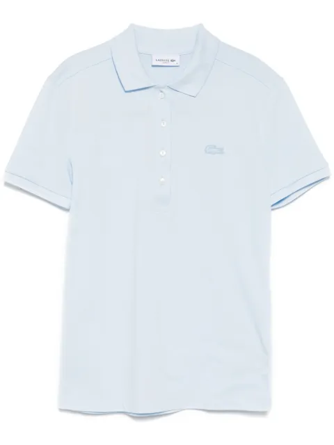 Lacoste logo-patch polo top