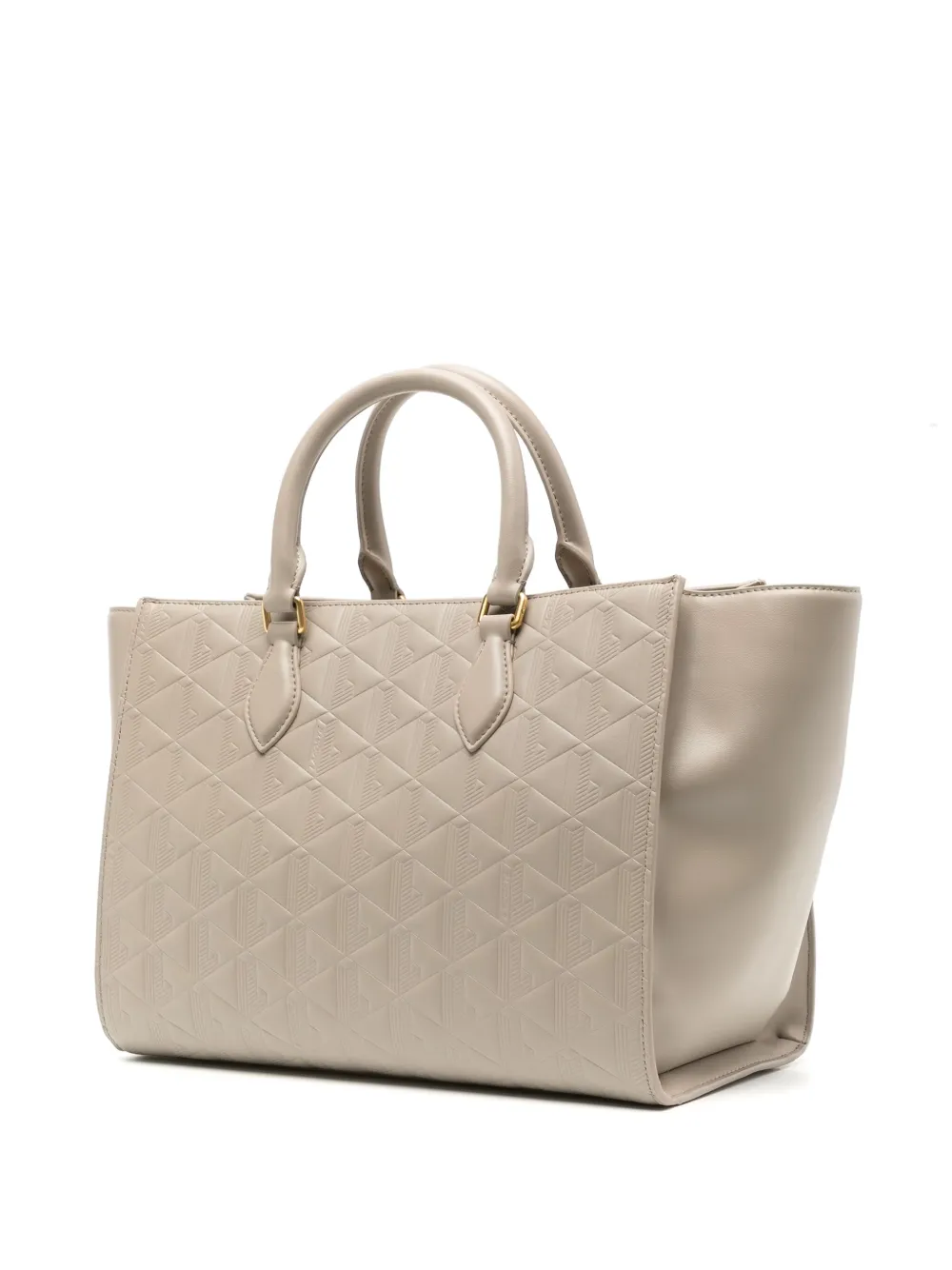 Lacoste Maheki grote shopper - Beige