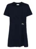 Lacoste Draped dress - Blue