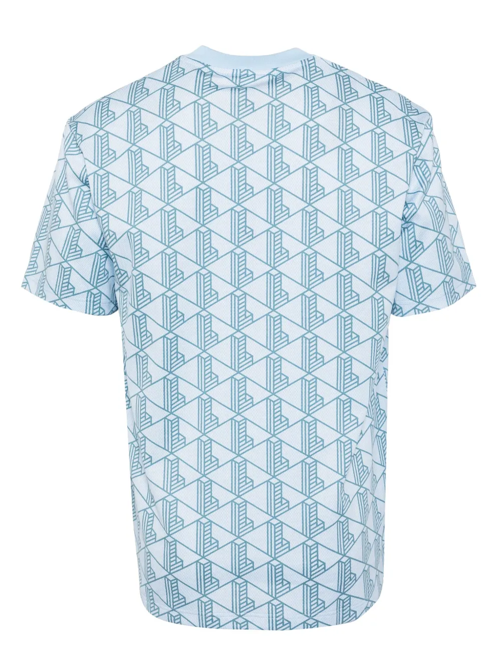 Lacoste Monogram T-shirt - Blauw