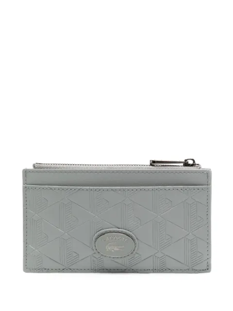 Lacoste Nomogramme zipped cardholder