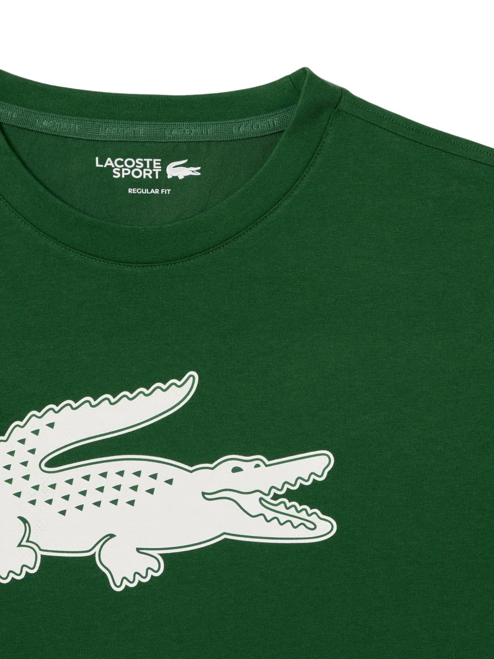 Lacoste T-shirt met logo - Groen