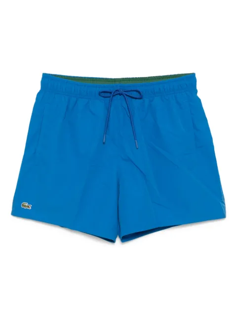 Lacoste quick-dry swim trunks