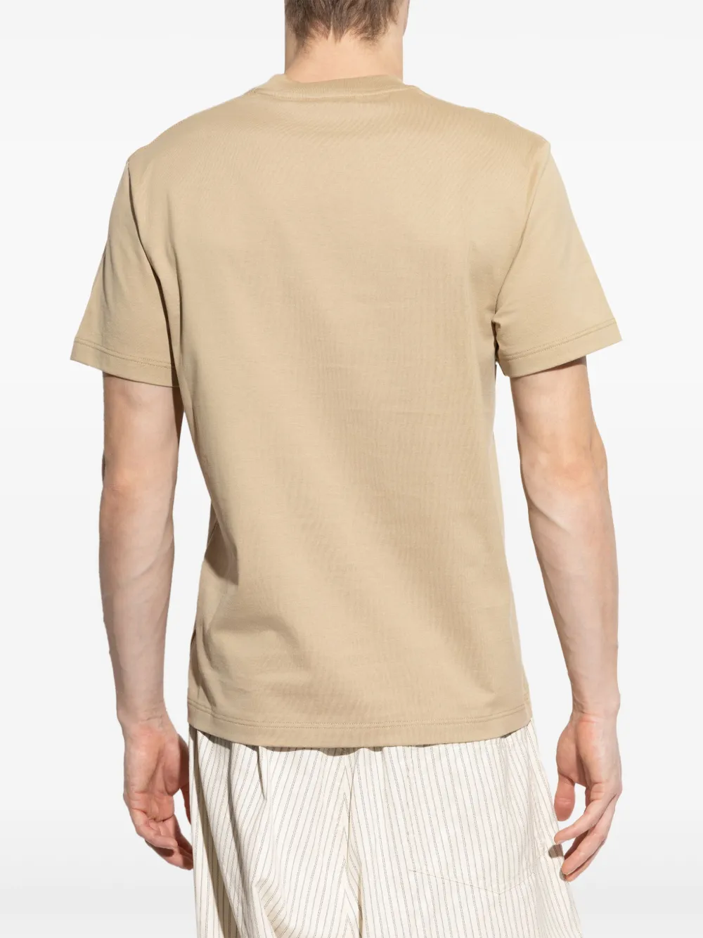 Lacoste Katoenen T-shirt Beige