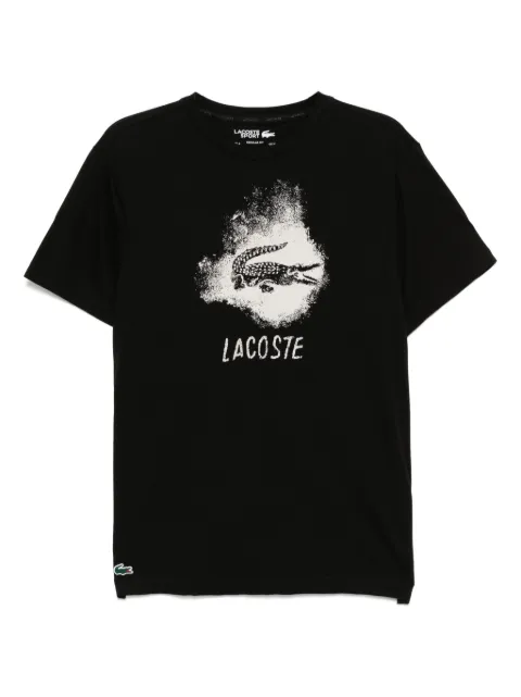 Lacoste ultra dry graphic sport T-shirt