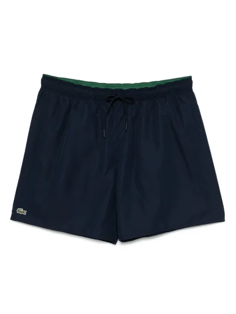 Lacoste Monochrome swim shorts