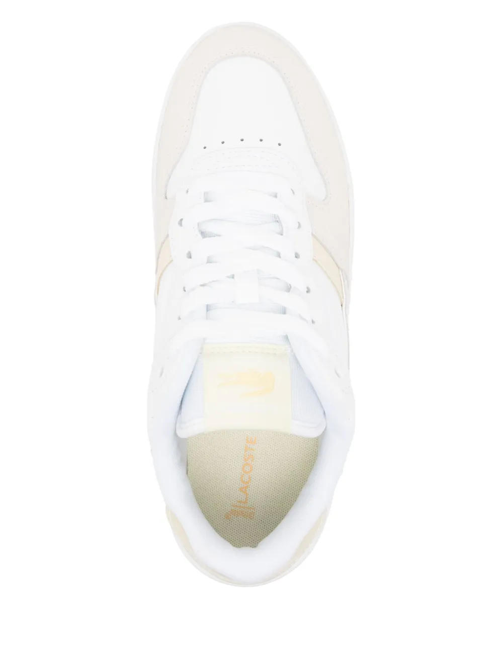 Lacoste T Clip sneakers met plateauzool Wit