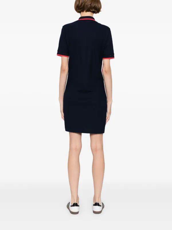 Lacoste Abito Stile Polo French Made Aderente Blu FARFETCH IT