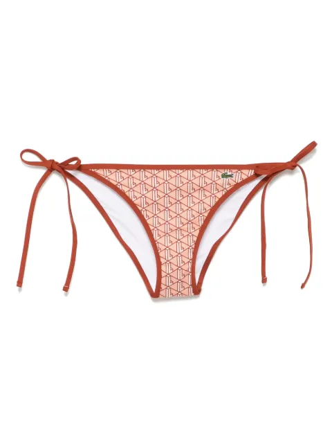 Lacoste printed swim brief