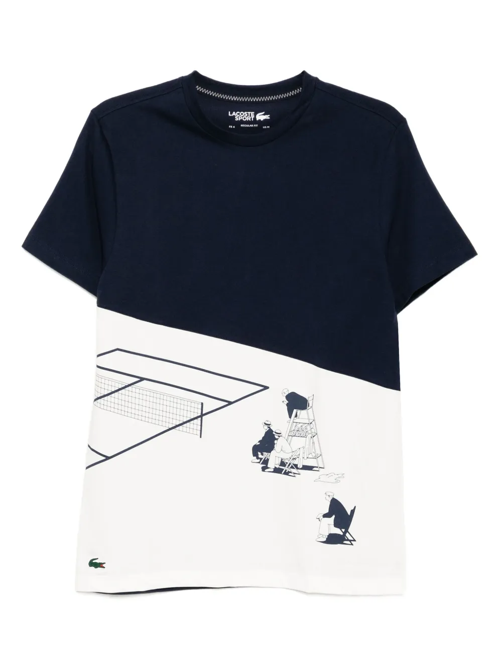 Lacoste グラフィック Tシャツ - ブルー Lacoste グラフィック Tシャツ - ブルー