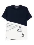 Lacoste tennis heritage graphic T-shirt - Blue
