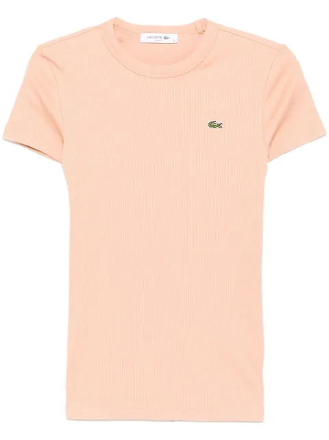 Lacoste logo-patch T-shirt