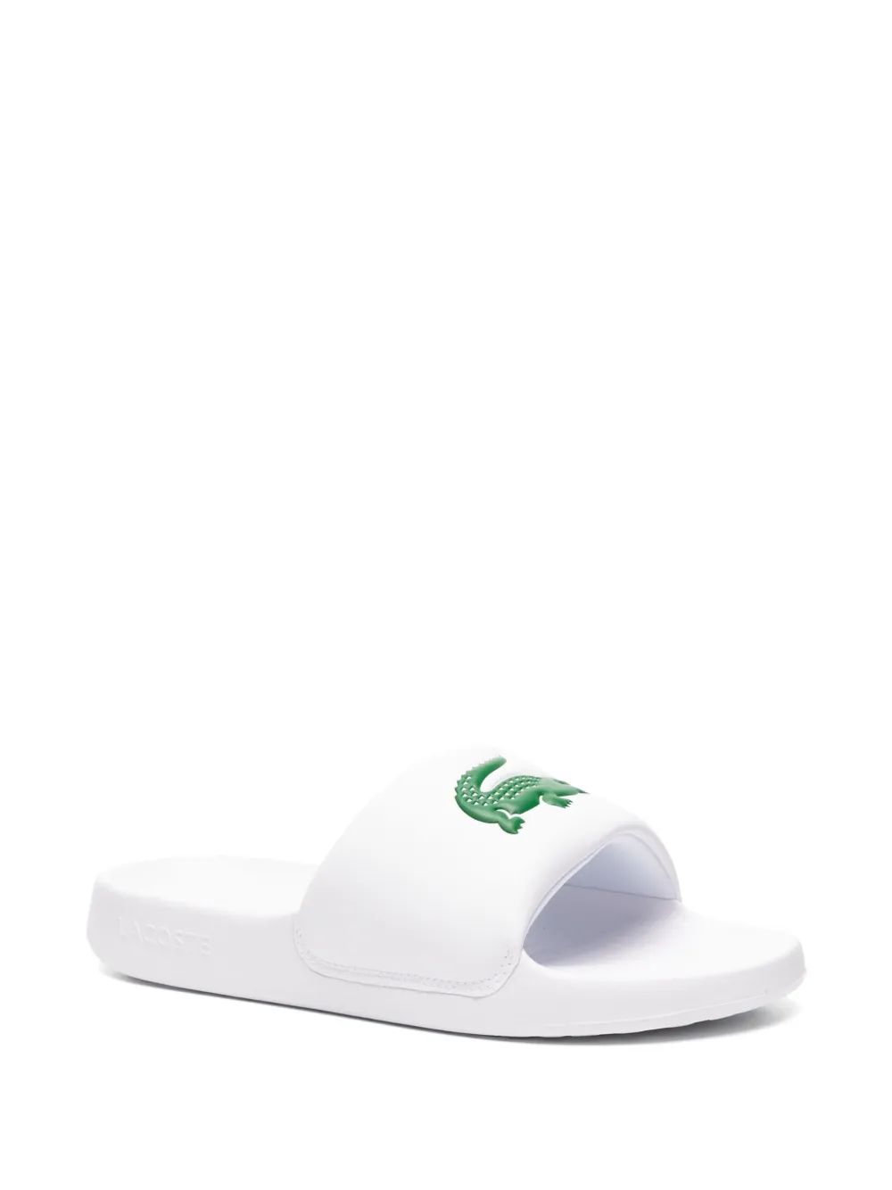 Lacoste Serve 1.0 badslippers - Wit