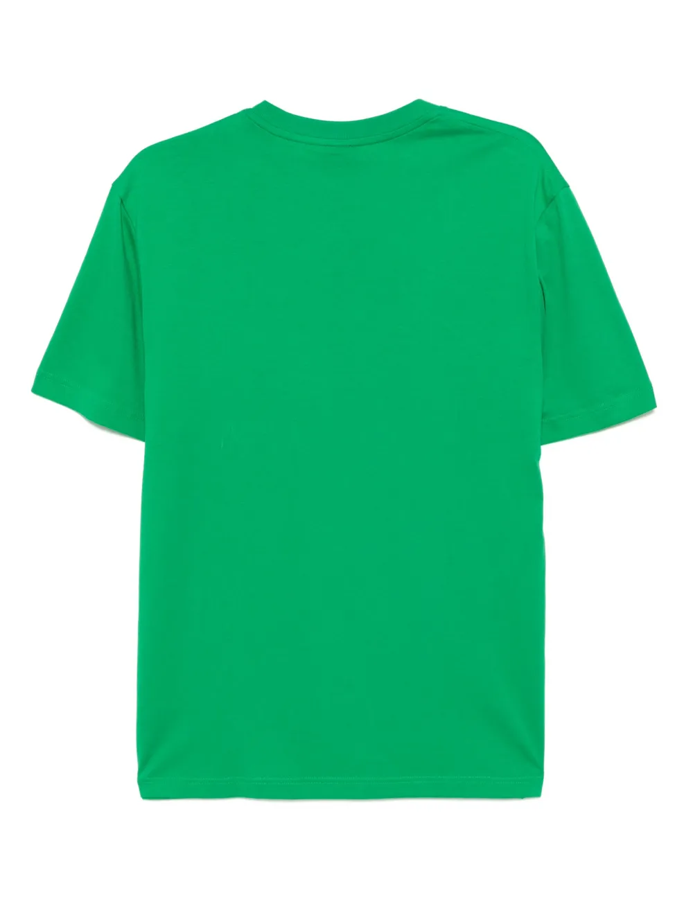 Lacoste Katoenen T-shirt met logo afwerking - Groen