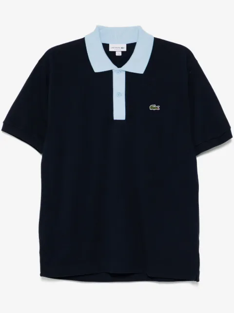 Lacoste Poloshirt mit Kontrastkragen