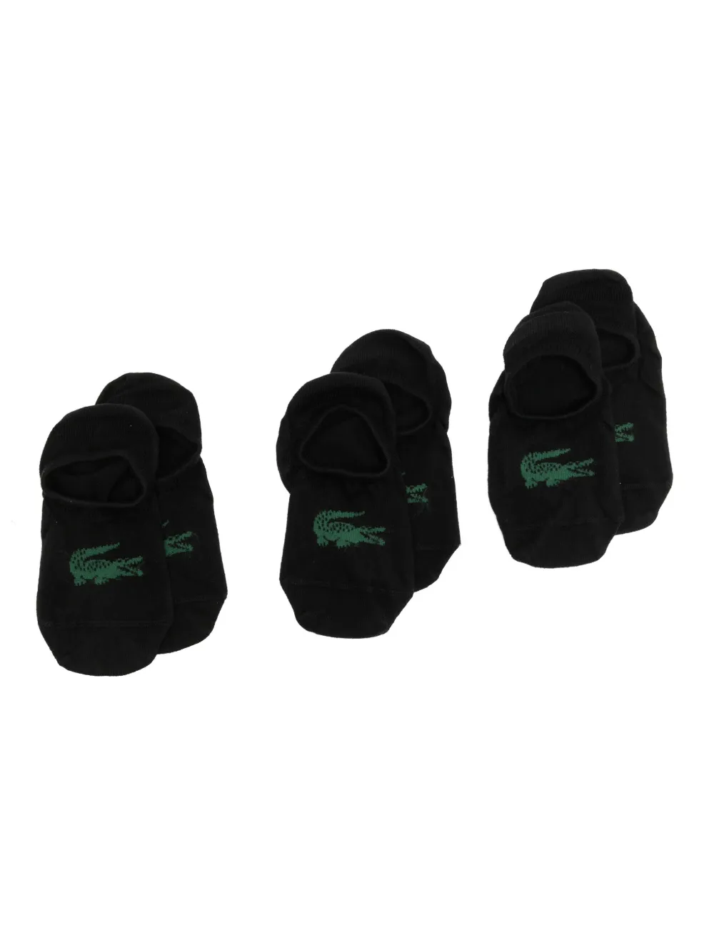 Lacoste logo socks (set of three) | Black | Image 1
