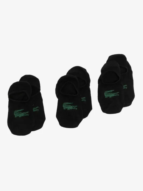 Lacoste logo socks (set of three)