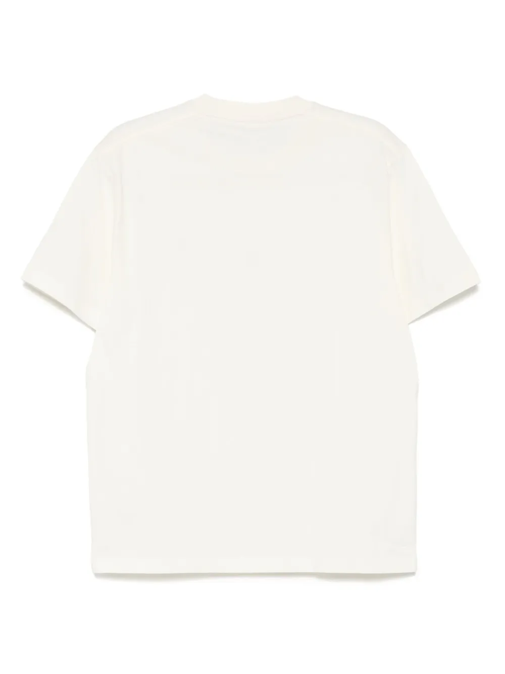 Lacoste T-shirt met logoprint - Wit