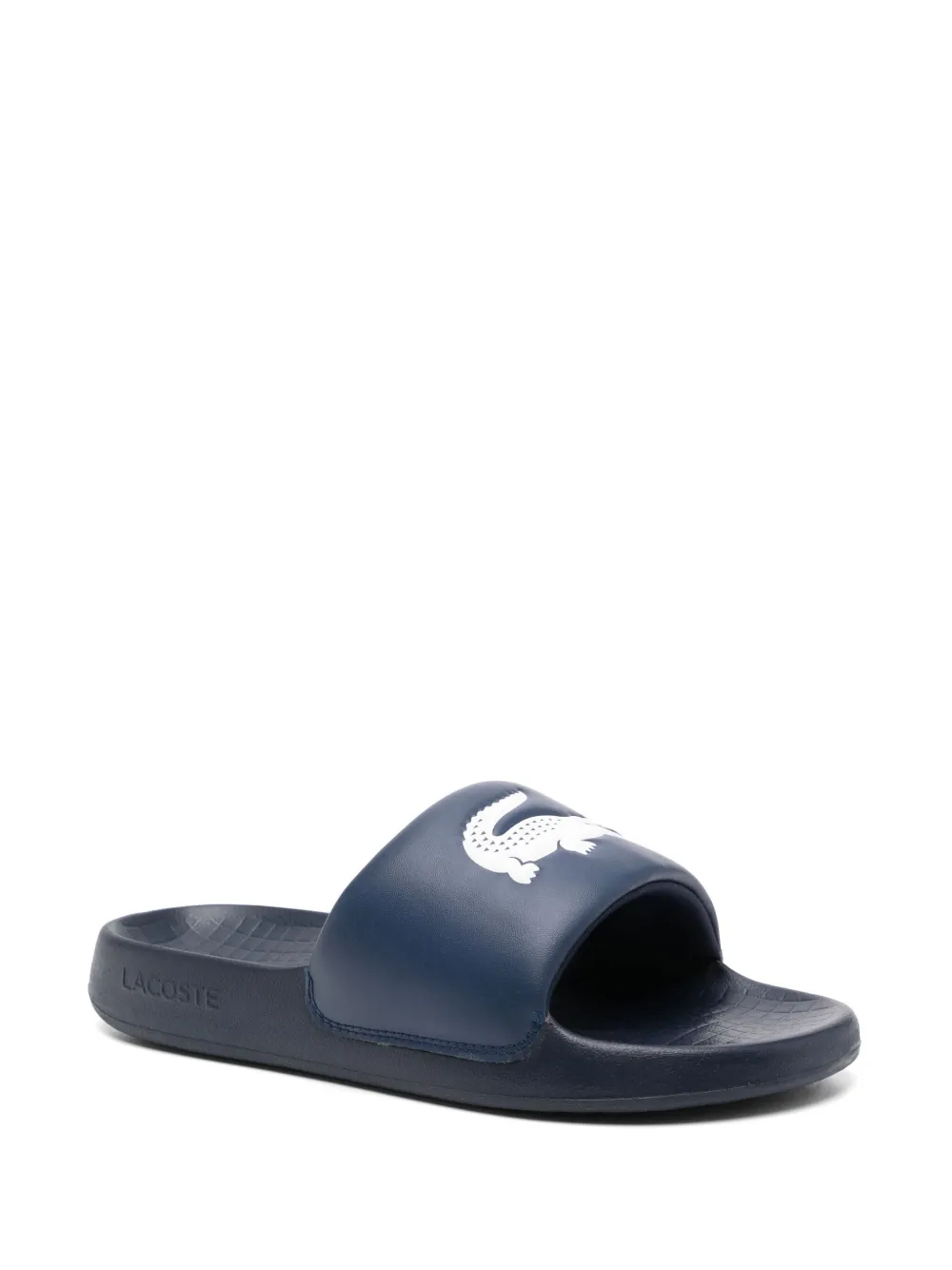 Lacoste Serve 1.0 badslippers - Blauw