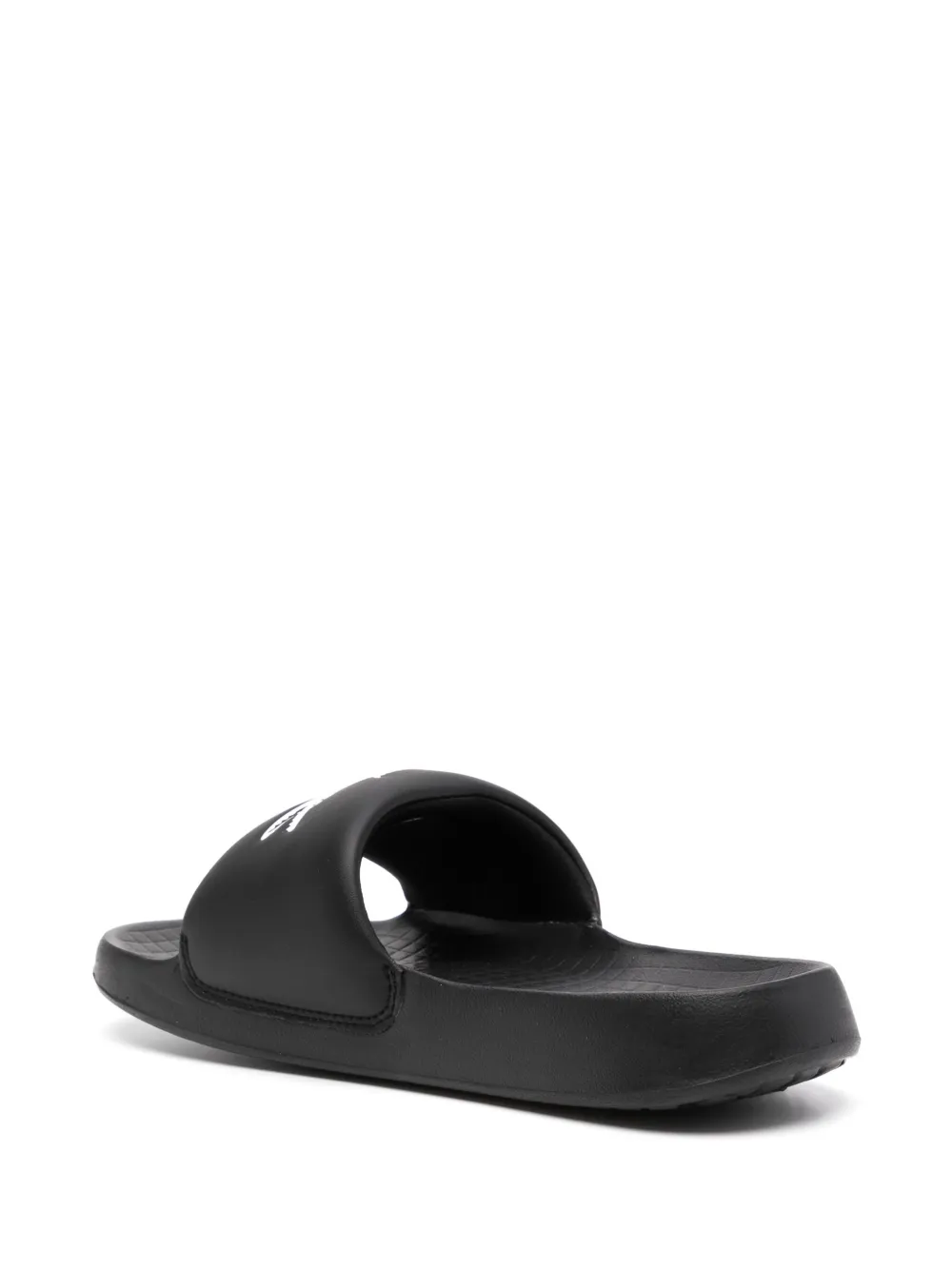 Lacoste Serve 1.0 badslippers Zwart