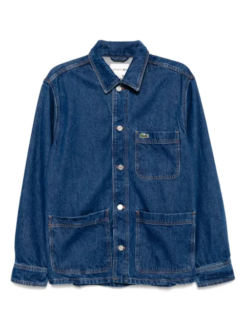 Lacoste denim shirt jacket