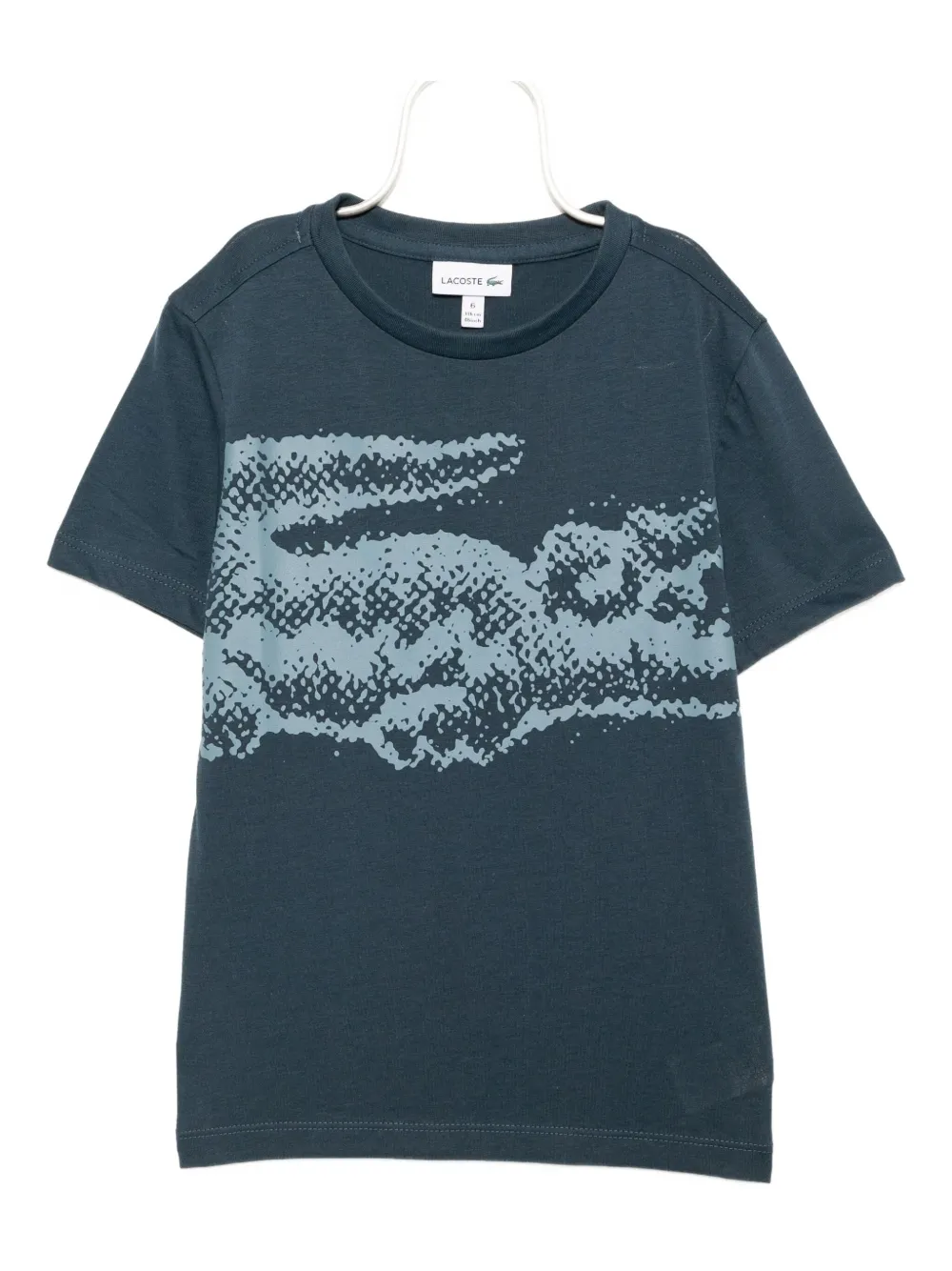 Lacoste graphic-print T-shirt | Blue | Image 1