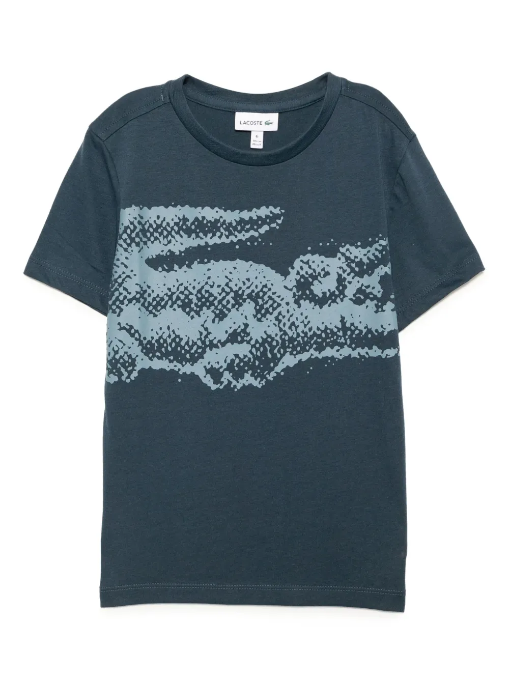 Lacoste T-shirt met grafische print Blauw