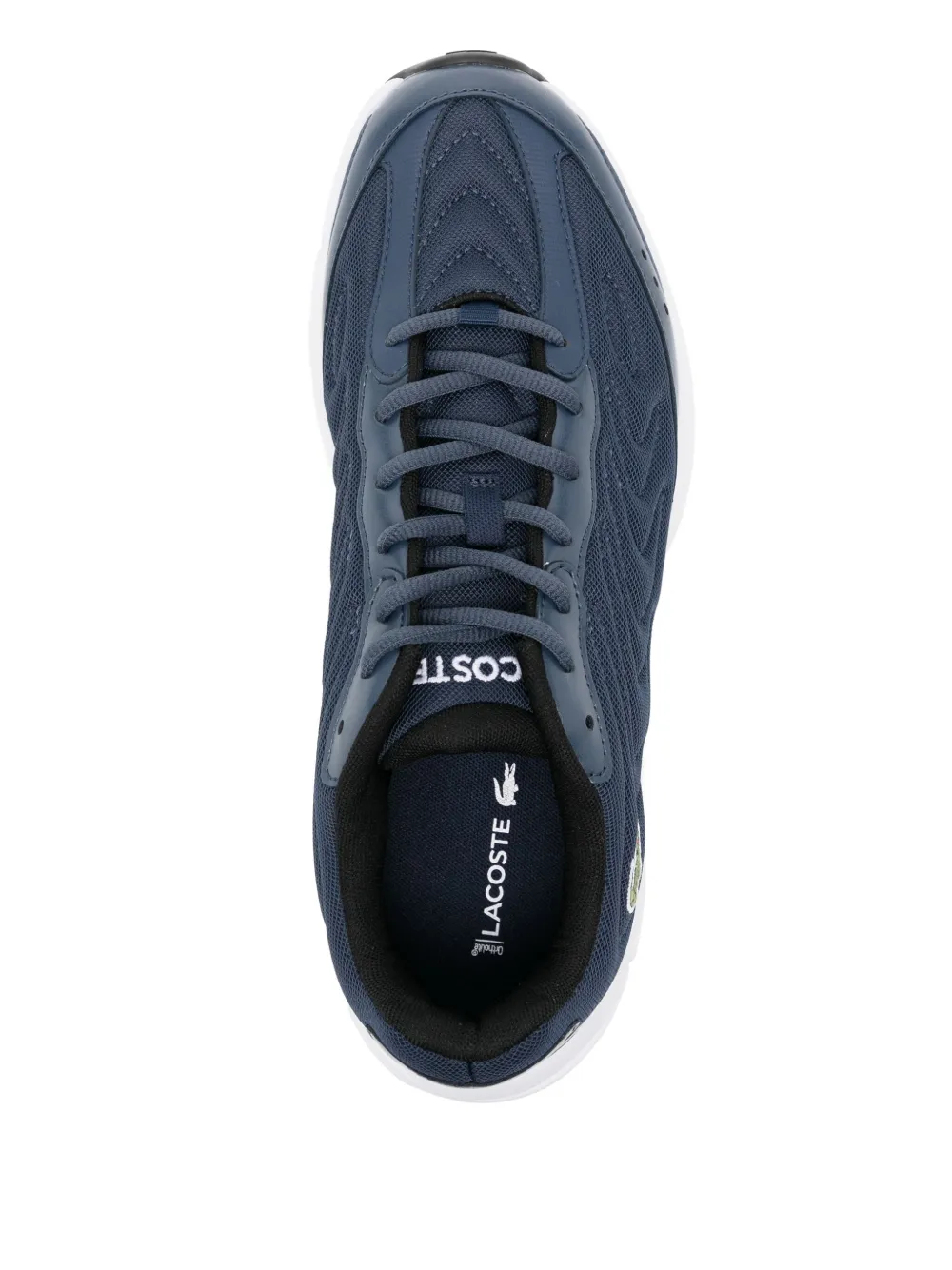 Lacoste Storm 96 2K Lite leren sneakers Blauw