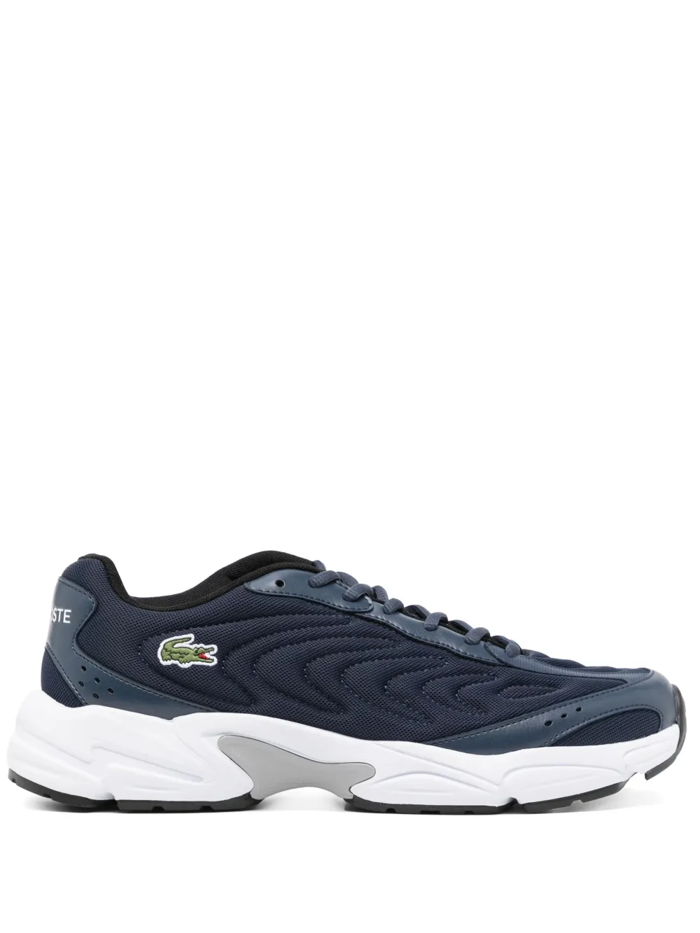 Lacoste Storm 96 2K Lite leren sneakers Blauw