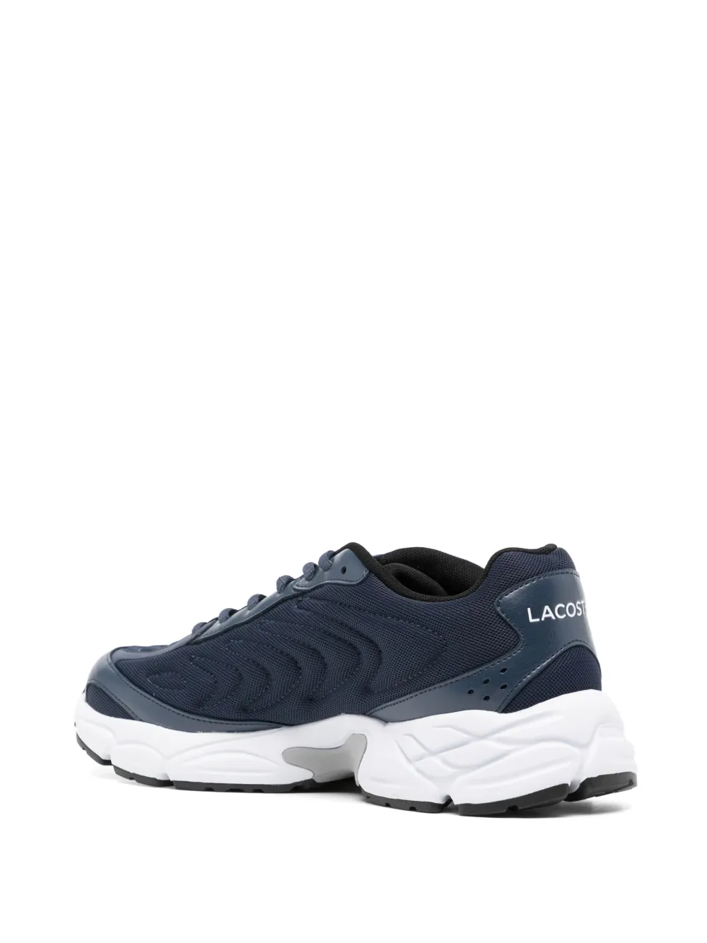 Lacoste Storm 96 2K Lite leren sneakers Blauw