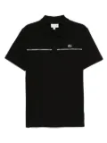 Lacoste Regular Fit Logo Trim L.12.12 polo shirt - Black