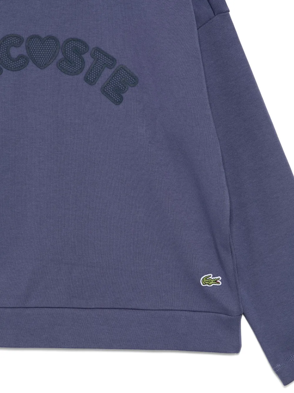 Shop Lacoste Logo-appliqué T-shirt In I1m