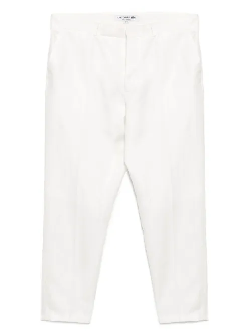 Pantalon en lin - Lacoste - Modalova