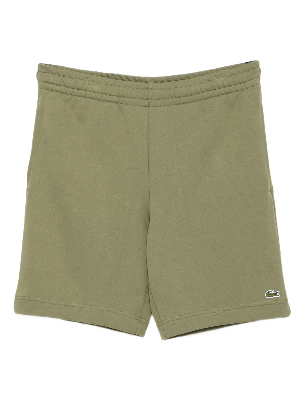 Lacoste フリース ショートパンツ - グリーン Lacoste フリース ショートパンツ - グリーン