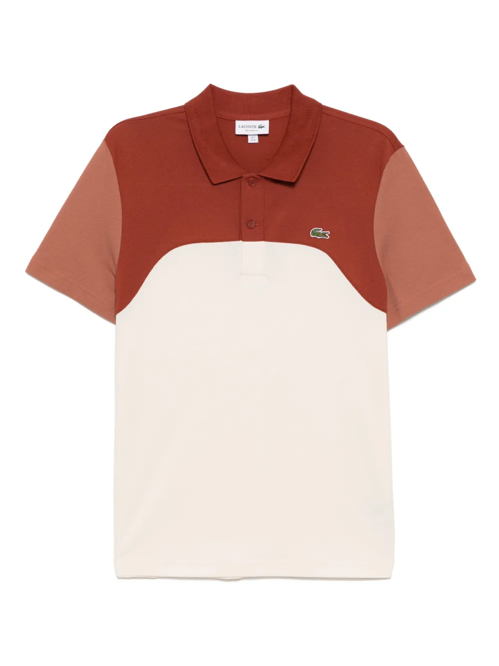 contrasting cuffs polo shirt
