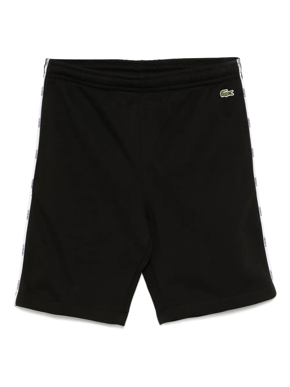 Logo Trim Cotton Fleece shorts