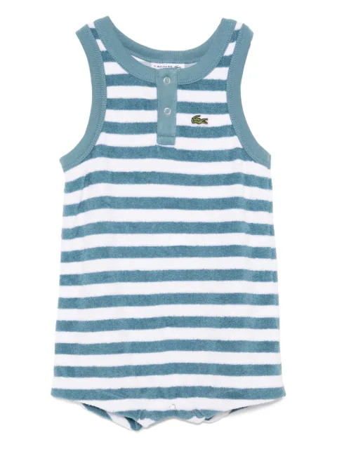 Lacoste striped terry baby bodies
